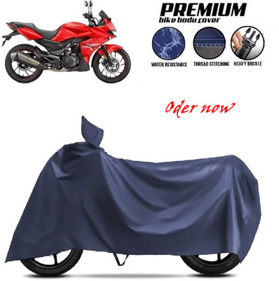 smwzxyu Waterproof Two Wheeler Cover for Honda, Bajaj, Hero, TVS, Yamaha(Blue)
