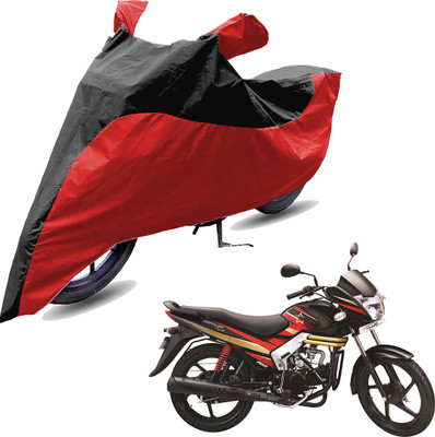 RiderShine Two Wheeler Cover for Mahindra(Centuro XT, Red, Black)