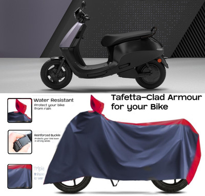 WMIZEXA Two Wheeler Cover for Ola(Electric Scooter, Red, Blue)