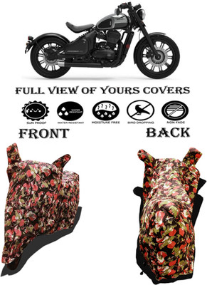 Amexride Two Wheeler Cover for Triumph(Bobber 350, Multicolor)
