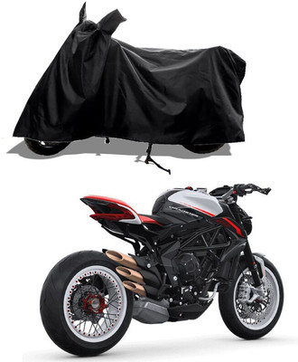 GROFATIK Two Wheeler Cover for MV Agusta(Dragster800 RR, Black)