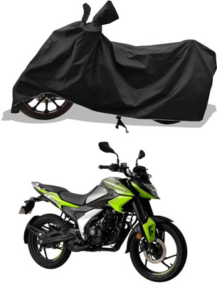 KANISHA ENTERPRISES Waterproof Two Wheeler Cover for Bajaj(Pulsar 125 Neon, Black)