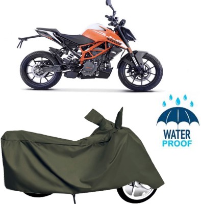 Autoinnovation Waterproof Two Wheeler Cover for KTM(Green)