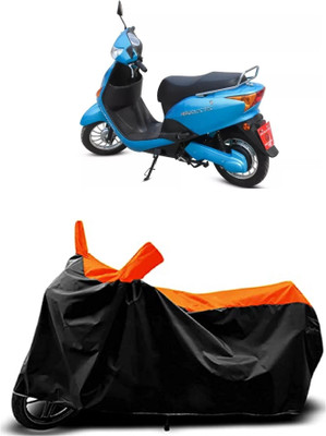OliverX Waterproof Two Wheeler Cover for Hero(Electric Photon, Orange)