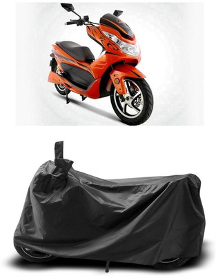 KEDIT Two Wheeler Cover for Okinawa(Cruiser, Black)