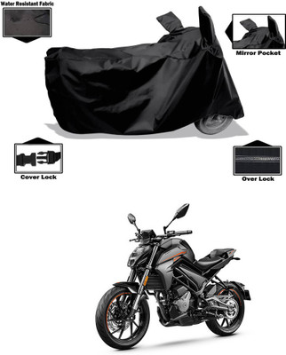 CODOKI Waterproof Two Wheeler Cover for CFMoto(300NK, Black)