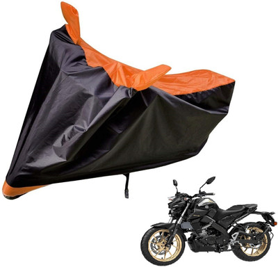 Auto Hub Two Wheeler Cover for Yamaha(MT 15, Orange)