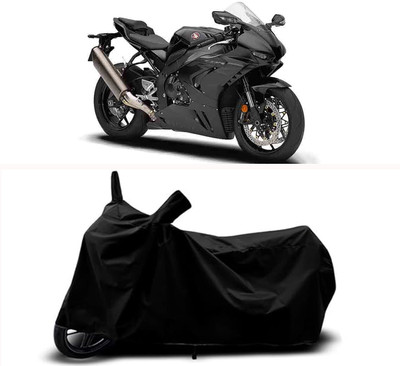 RABABLI Waterproof Two Wheeler Cover for Honda(Black)
