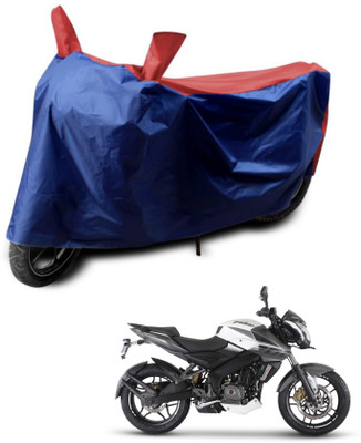 KEDIT Two Wheeler Cover for Bajaj(Pulsar NS200, Red, Blue)