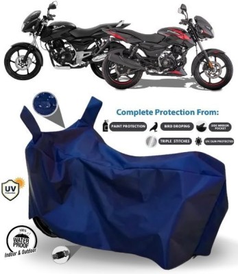 ZAQE Two Wheeler Cover for Bajaj(Pulsar, Blue)