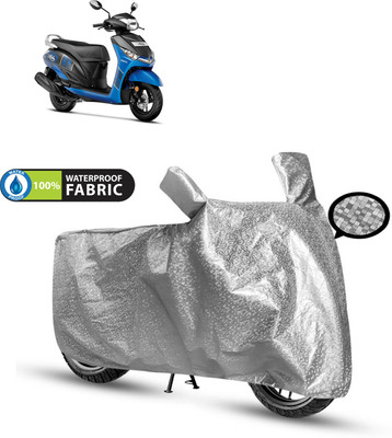 CODOKI Waterproof Two Wheeler Cover for Yamaha(Alpha, Silver)