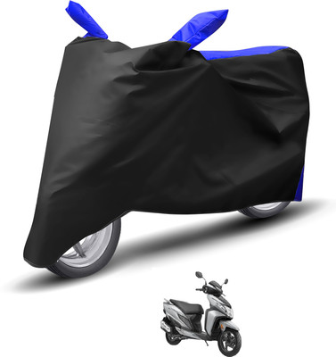 Caronix Waterproof Two Wheeler Cover for Honda(Dio, Blue)
