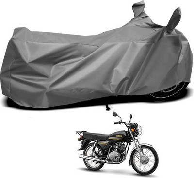 DeepShakshi AUTOMOTIVE Waterproof Two Wheeler Cover for Yamaha(Crux, Grey)