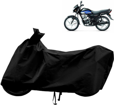 Horseyaart Waterproof Two Wheeler Cover for Honda(CD 110 Dream, Black)