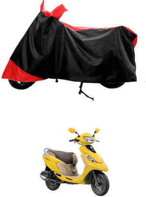 GROFATIK Two Wheeler Cover for TVS(Zest, Red)