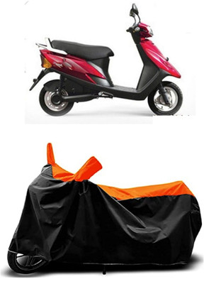 OliverX Waterproof Two Wheeler Cover for Triumph(Thruxton 1200 R, Orange)