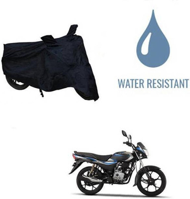SK AUTO Waterproof Two Wheeler Cover for Bajaj(Platina 110, Black)