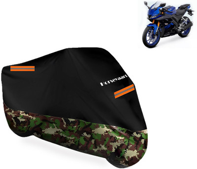 Horseyaart Waterproof Two Wheeler Cover for Yamaha(YZF R15 V3 BS6 BS6, Multicolor)