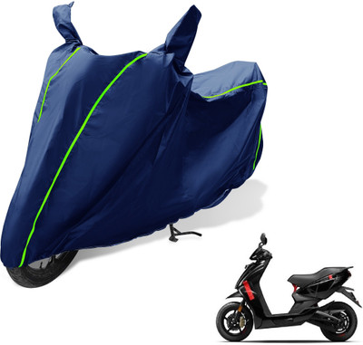 MOCKHE Waterproof Two Wheeler Cover for Ather(450 X, Blue)