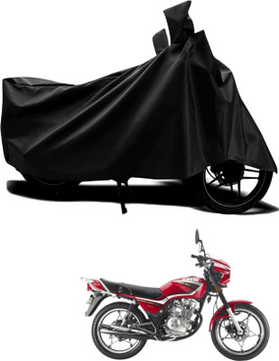 KEDIT Two Wheeler Cover for Yamaha(Gladiator, Black)
