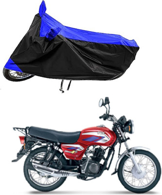 GROFATIK Two Wheeler Cover for TVS(Max 4R, Blue)