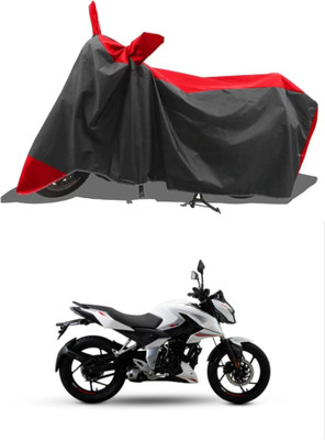 WMIZEXA Waterproof Two Wheeler Cover for Bajaj(Red, Black)