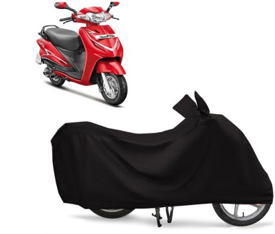 EGAL Two Wheeler Cover for Hero(Duet LX 110CC, Black)