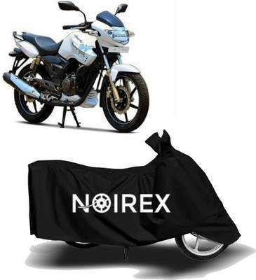 NOIREX Two Wheeler Cover for TVS(Apache RTR 180, Black)