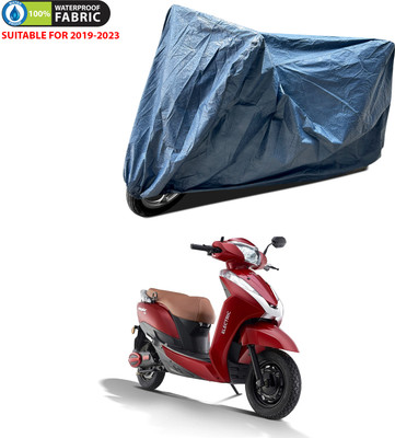 PAGORA Waterproof Two Wheeler Cover for Ampere(Magnus BS6, Blue)