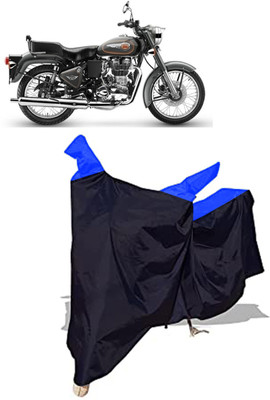 Amexride Two Wheeler Cover for Royal Enfield(Bullet 500, Multicolor)