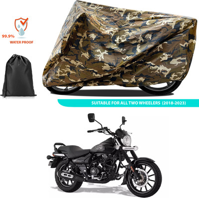 CODOKI Two Wheeler Cover for Bajaj(Avenger Street 160, Yellow)
