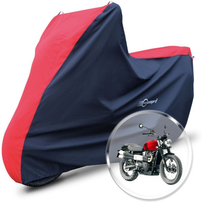 Neodrift Two Wheeler Cover for Triumph(Street Scrambler, Red, Black)