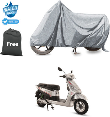 CODOKI Waterproof Two Wheeler Cover for Hero(Silver)