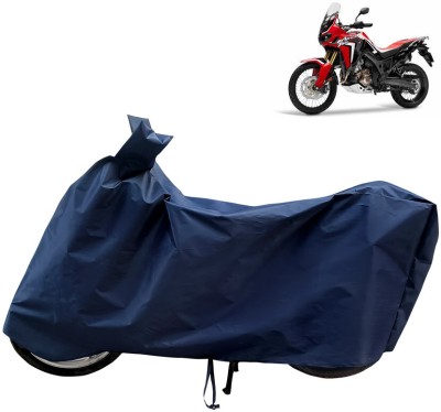 Horseyaart Waterproof Two Wheeler Cover for Honda(CRF1000L Africa Twin BS6, Blue)