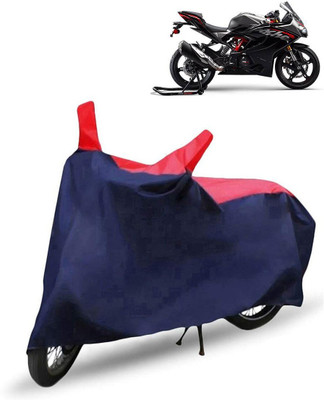 MMSSTAR Waterproof Two Wheeler Cover for TVS(Apache RR 310, Red, Blue)