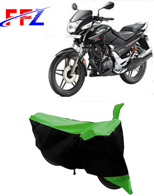 FFZ Two Wheeler Cover for Hero(CBZ Extreme, Black, Green)