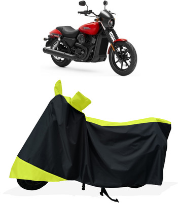 Tricway Two Wheeler Cover for Harley Davidson(Street 750, Yellow)