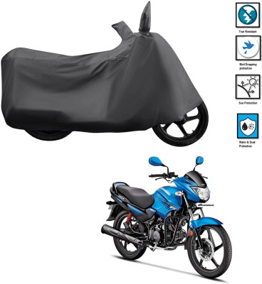 CODOKI Waterproof Two Wheeler Cover for Hero(Glamour Programmed FI BS6, Grey)