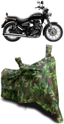 malti Waterproof Two Wheeler Cover for Royal Enfield(Thunderbird 500, Multicolor)