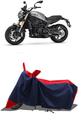 SUGASHRI Waterproof Two Wheeler Cover for Benelli(Leoncino 800, Red, Blue)
