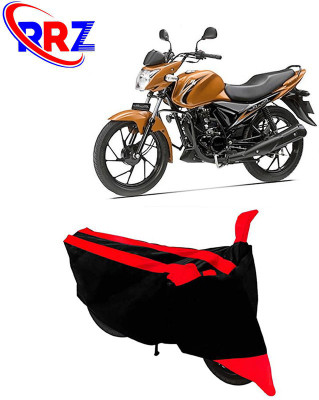 RRZ Waterproof Two Wheeler Cover for Suzuki(Sling Shot, Black, Red)