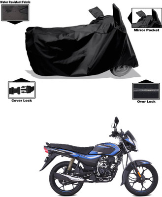 CODOKI Waterproof Two Wheeler Cover for Bajaj(Platina 110, Black)