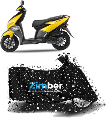 APNEK Two Wheeler Cover for TVS(NTORQ, Black)