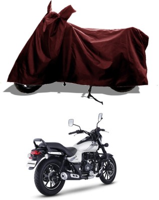 GROFATIK Two Wheeler Cover for Bajaj(Avenger 220 Street, Maroon)