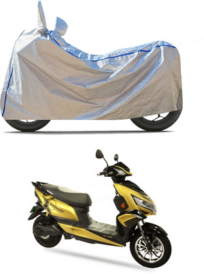 CODOKI Waterproof Two Wheeler Cover for Okinawa(Silver)