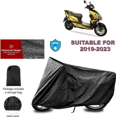 CODOKI Waterproof Two Wheeler Cover for Okinawa(Black)