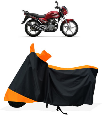 Tricway Two Wheeler Cover for Yamaha(YBR 110, Orange)