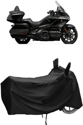 Autoprime Two Wheeler Cover for Honda(Gold Wing, Black)