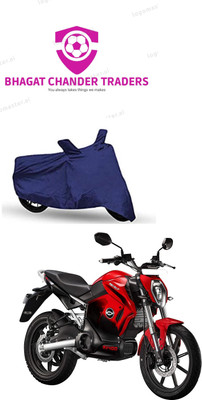 bhagat chander traders Waterproof Two Wheeler Cover for Revolt(RV 400, Blue)