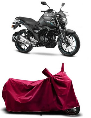 Coxtor Waterproof Two Wheeler Cover for Yamaha(FZ S V3.0 FI, Maroon)